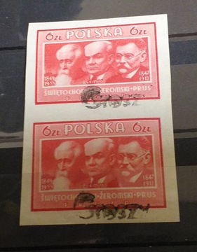 1947 Polska Fi 433A** Kultura Pol.  nadruk groszy.