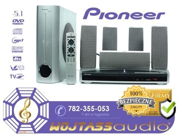 Kino domowe Pioneer DV-313 5.1 DVD Mp3 Optical PIL