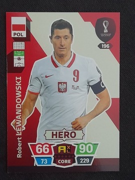 WORLD CUP QATAR 2022 HERO 196 Lewandowski