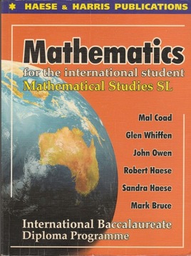 Mathematics for the international student Mal Coad