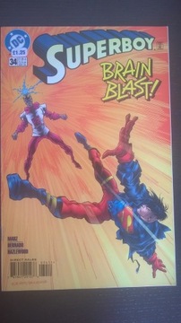 Komiks - Superboy brain blast 34/96 - Wyd. ang.