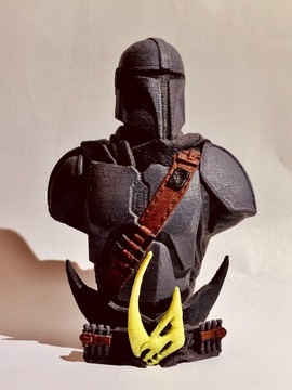 Mandalorian Star Wars figurka ręcznie malowana