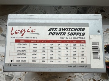 Zasilacz Logic ATX 600W