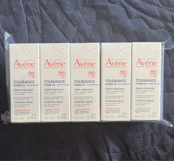 Avene TOLERANCE HYDRA-10 Krem 10x5ml 