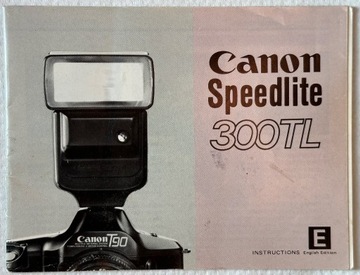 Manual Instrukcja Canon Speedlite 300TL