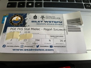 Bilet fks stal mielec pogon szczecin