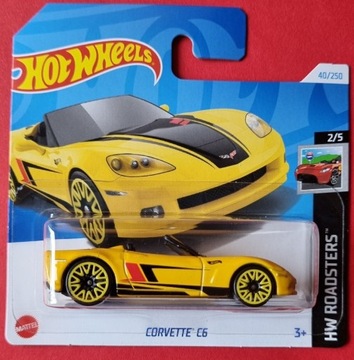 Hot Wheels CORVETTE C6 nowość 