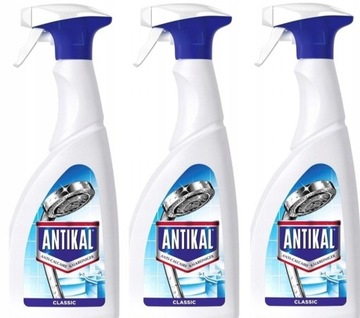 ANTIKAL CLASSIC odkamieniacz w sprayu 750ml x3