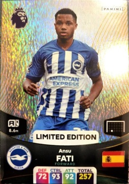 Premier league 2024 Limited Ansu FATI