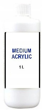 Medium, Mleczko Akrylowe 1 l - 1000 ml.