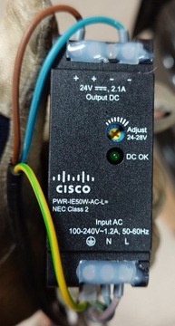 Zasilacz Cisco PWR-IE50W-AC-L 50W AC to DC Power