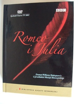 DVD Spektakl teatru  BBC ROMEO I JULIA + książka 