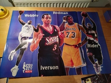 Plakat Webber, Iverson, Rodman, Rider - Nowy 