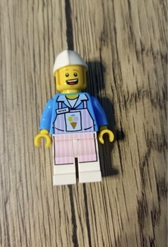 Lego movie figurka sprzedawca lodów Mike 