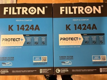 Filtron K 1424A  kabinowy Ford cena  za 2 sztuki