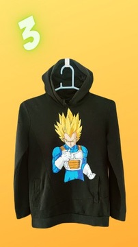 Custom bluza hoodie Dragon Ball Vegeta 3 r.S