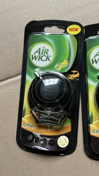 Odświeżacz powietrza air wick do samochodu cytrus