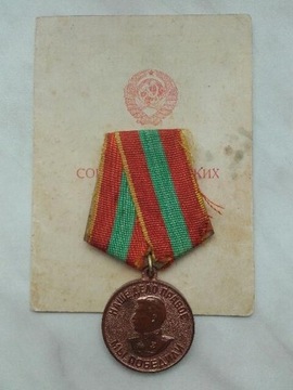 Medal odznaczenie radzieckie