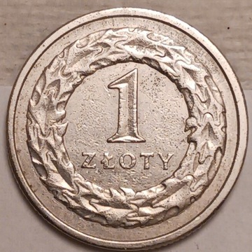 1zł złoty 1990 r. 