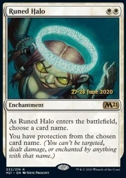 Runed Halo PROMO FOIL MTG