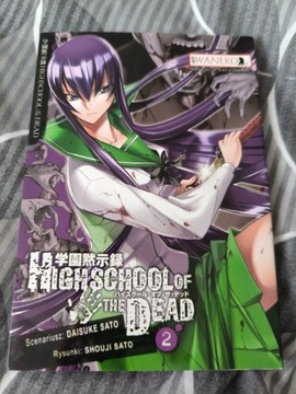 High School of the dead manga tom 2