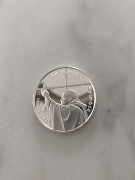 Moneta 10 zł Jan Paweł II kongres