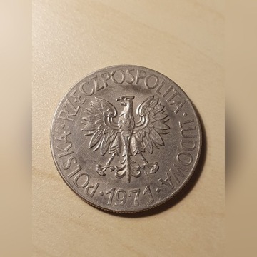 Moneta 10 złotych 1971r