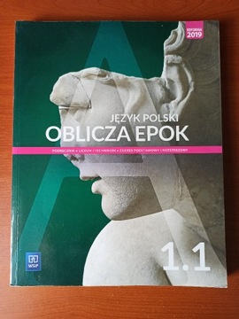 Podręcznik OBLICZA EPOK 1.1