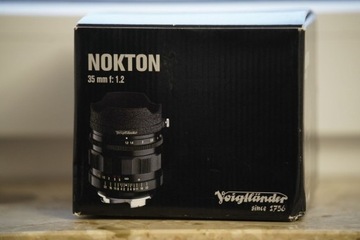 Voigtlander Nokton 35mm F: 1.2 mocowanie Leica M