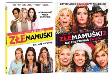 Pakiet DVD Złe mamuśki + Złe mamuśki 2 /NOWE FOLIA