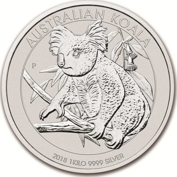 Moneta srebrna 1 kg Koala
