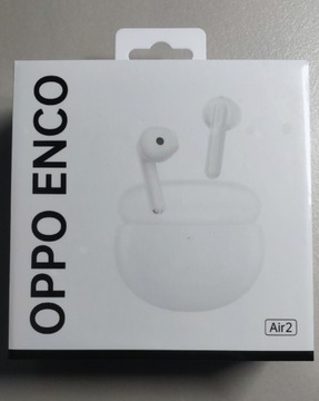 Słuchawki bezprzewodowe Oppo Enco Air2- Nowe z gw.