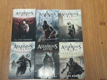 Assasins Creed Ksiązki (1-6)