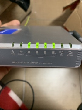 Router linksys WAG54GS 