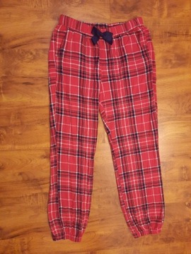 Piżama spodnie piżamowe bawełniane Kappahl 158 164