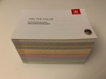 Tikkurila karta kolorów do wnętrz, Feel the color