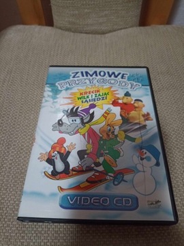 Zimowe przygody VCD Krecik Sąsiedzi Wilk i Zając