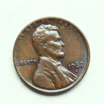 USA - 1 cent 1962 D - #57