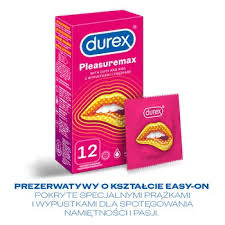 Durex Pleasuremax Prezerwatywy 12 szt.
