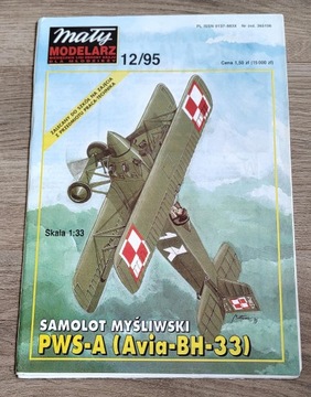 Mały Modelarz 12/95 PWS-A (Avia BH-33)