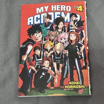 manga my hero academia boku no hero academia tom 4