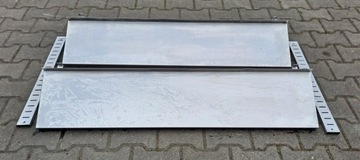 PÓŁKA WISZĄCA NIERDZEWNA PODWÓJNA 120/27CM M.N.