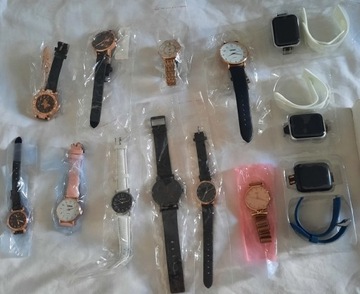 Nowe Zegarki różne marki 13 sztuk