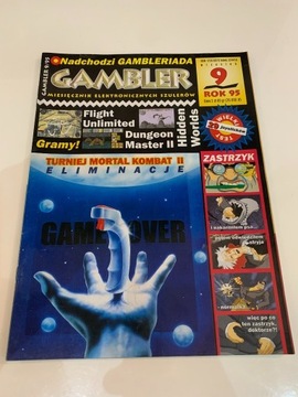 Magazyn Czasopismo GAMBLER WRZESIEN 1995 NR 09/95
