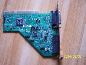 Stara karta muzyczna  ForteMedia model SP-801 PCI