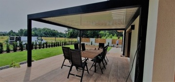 Pergola tarasowa, aluminiowa VR-Solid - producent 