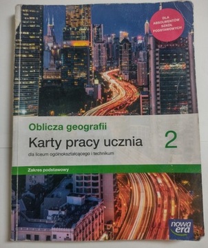 Oblicza geografii 2 karty pracy zakres podstawowy 