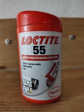 LOCTITE 55 Nić do uszczelniania gwintów 160MB