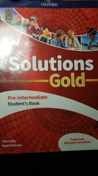 Solutions Gold Pre-Paul A. Davies, Tim Falla