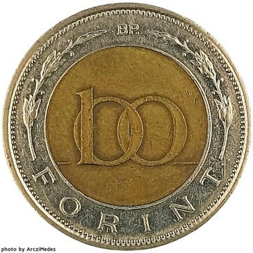 100 forintów 1996 Węgry 